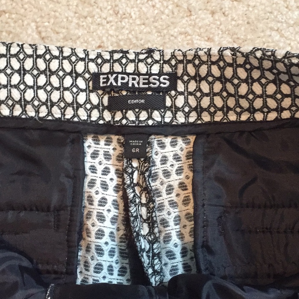 Express Patterned Editor Pant - image 7